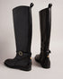 <P>Leather Knee High Boot</P>