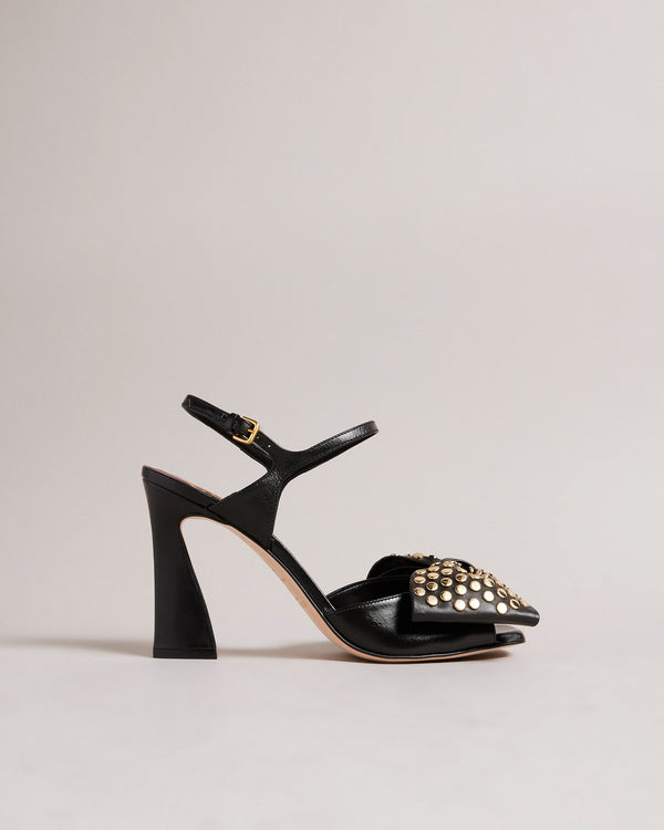 <P>Studded Bow Sandal</P>