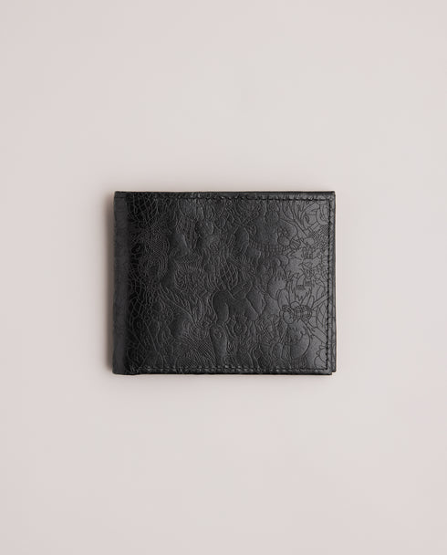 <P>Laser Etched Bifold Wallet</P>