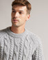 <P>Ls Cable Knit Crew Neck</P>