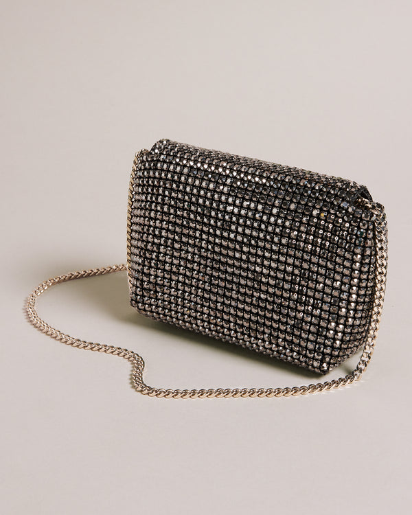<P>Crystal Mini Cross Body Bag</P>