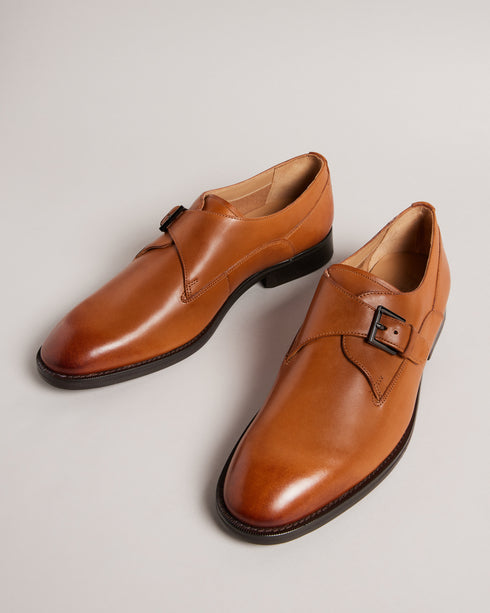 <P>Formal Leather Single Monk Shoe</P>