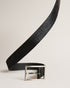 <P>Pony Embossed Leather Belt</P>