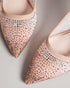 <P>105Mm Diamante Court Shoe</P>