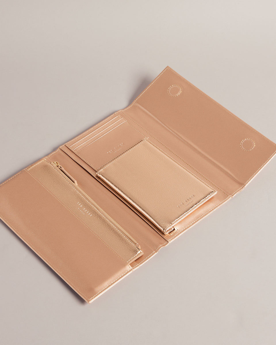 【TED BAKER】Rayya ローズゴールド メタリック ウォレット RAYYA - ROSEGOLD | Gifts | Ted Baker London - Croatia