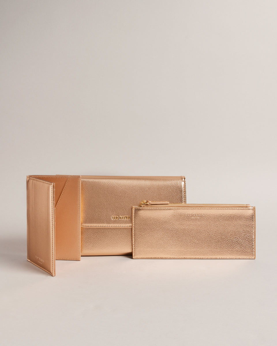 【TED BAKER】Rayya ローズゴールド メタリック ウォレット RAYYA - ROSEGOLD | Gifts | Ted Baker London - Croatia