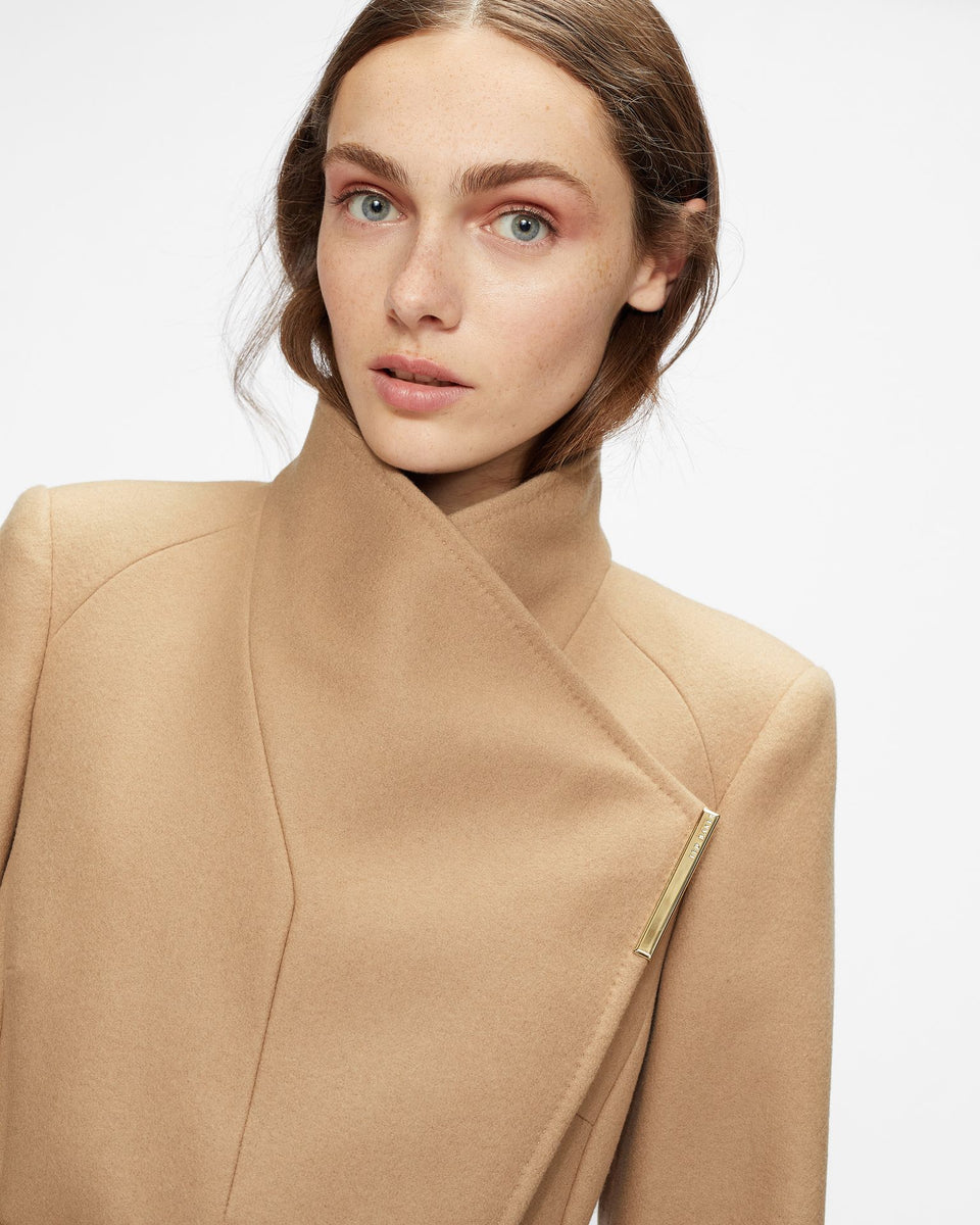 【TED BAKER】ROSELL ロング丈 ウール コート キャメル ROSELL - CAMEL | Outerwear | Ted Baker London - Croatia