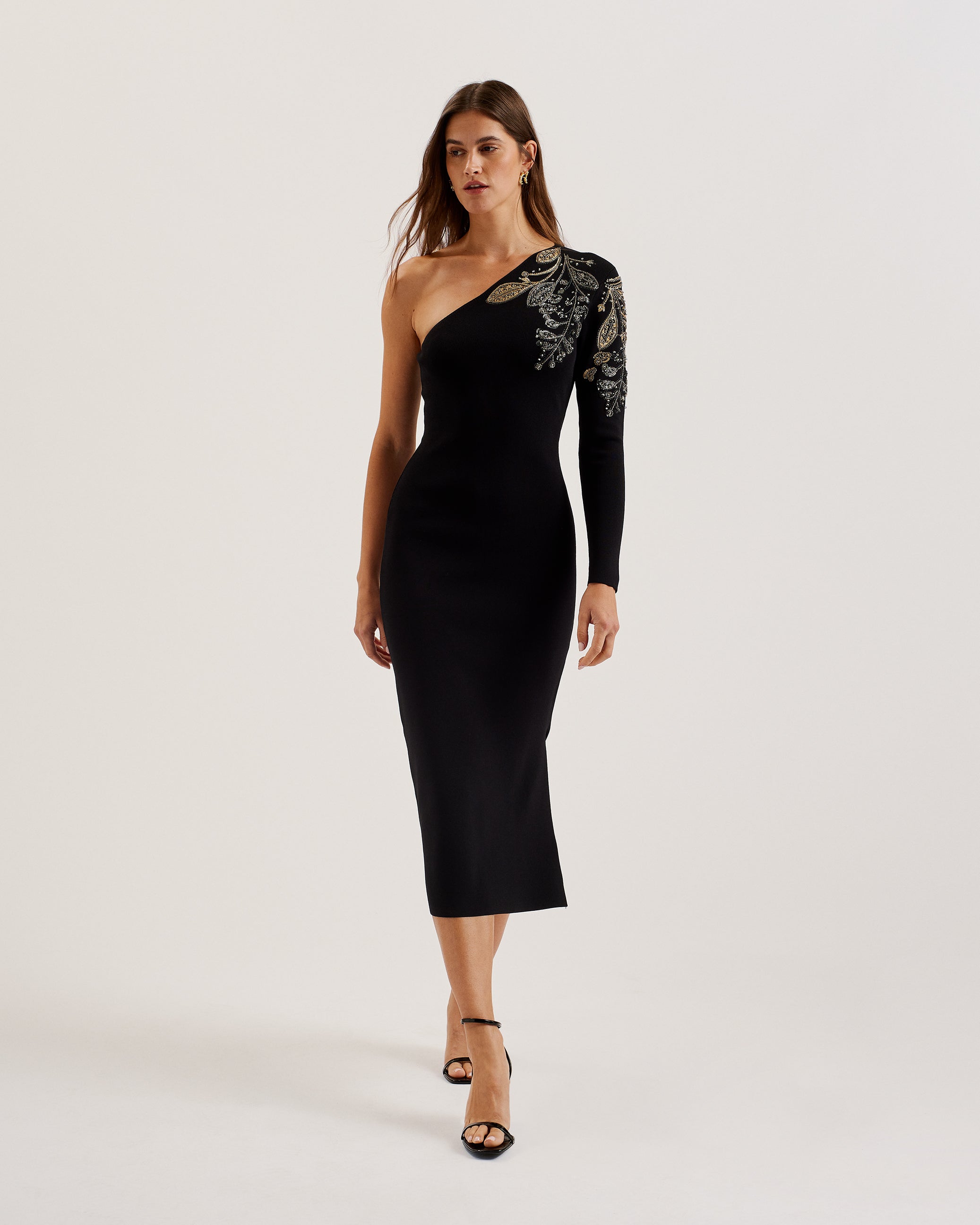 TED BAKERブラックドレス LIZYYY - BLACK | Dresses | Ted Baker London - Croatia