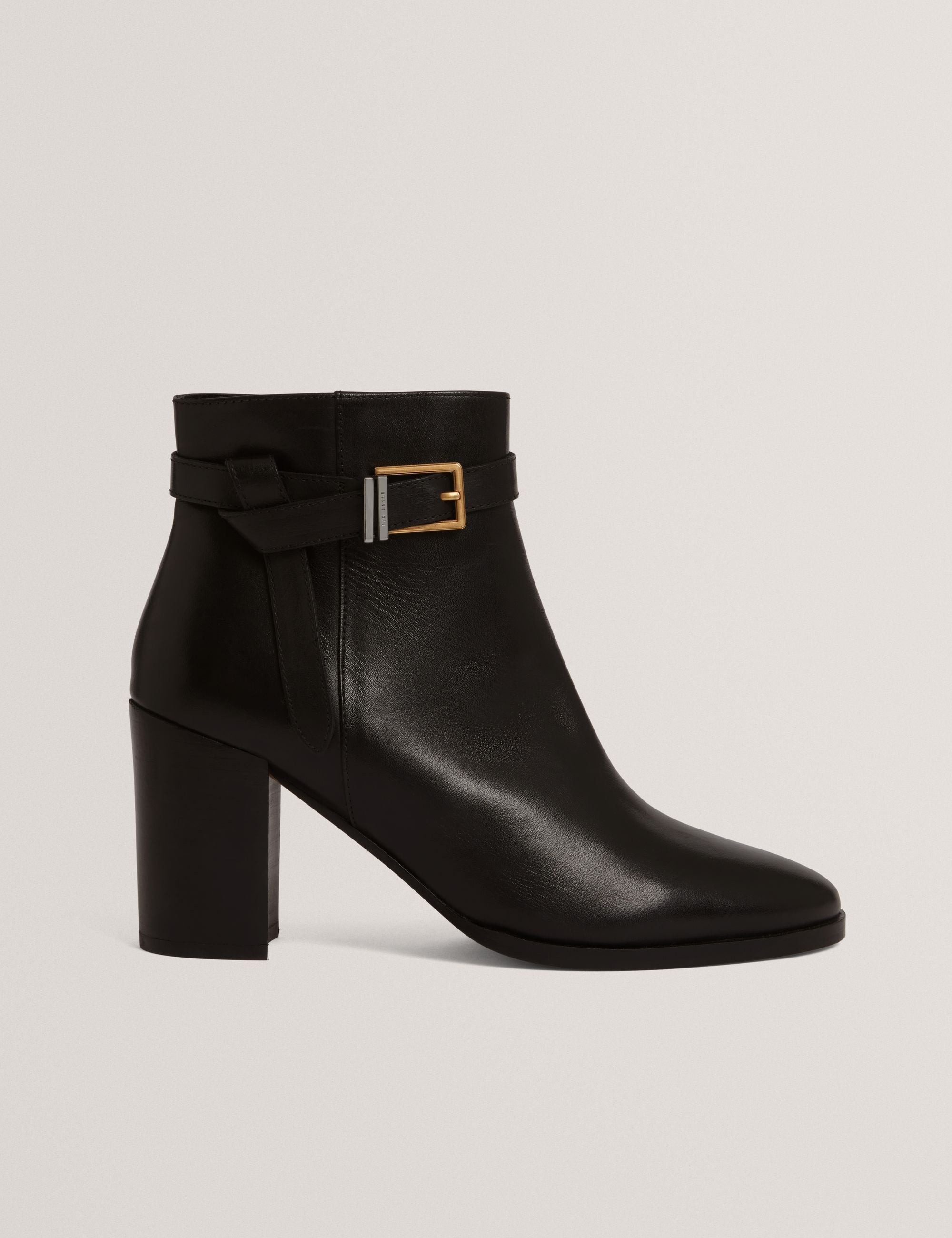 Ted Baker London Camroon Women’s Black/Blue Leather Ankle Boots WOMENS BOOTS – Ted Baker London - Croatia main image 3