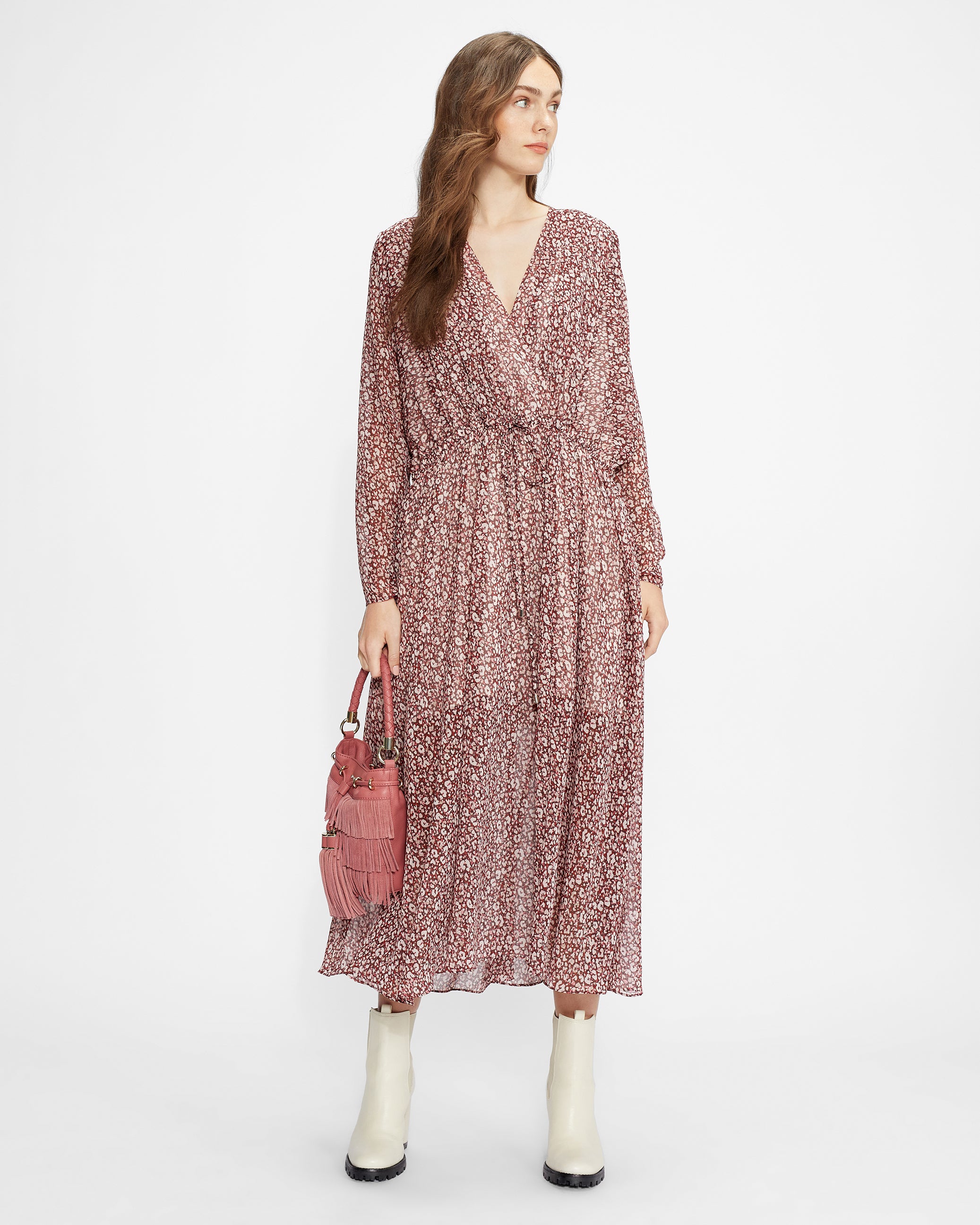 Ted baker dress purple clearance