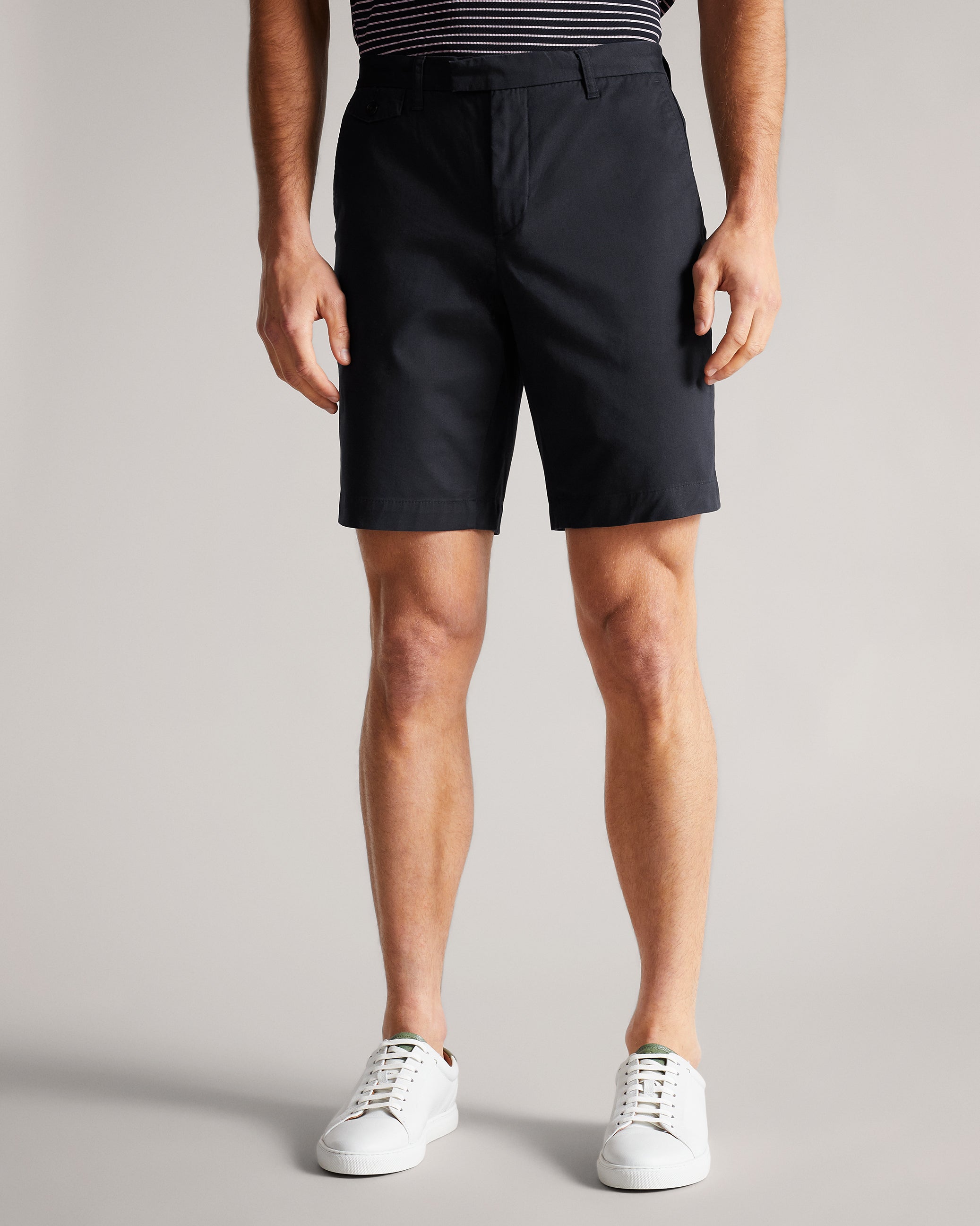 Shorts Ted Baker Ashfrd Para Hombre - Azul Marino, Estilo Casual
